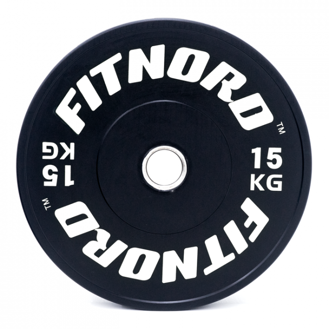 Skivstångspaket Bumper 110 kg FitNord