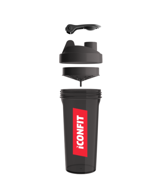 ICONFIT Shaker 800ml - Svart