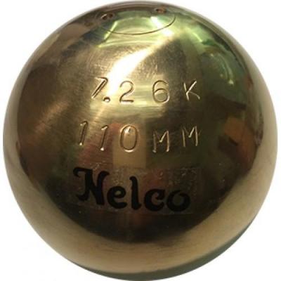 Officiell tävlingskula, Nelco, Brass 4,0–7,26 kg