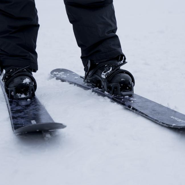 Nortrek Kitka 130 cm SE Glidsnöskor med stålkanter