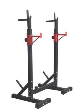 FitNord Bänkpress- och knäböjställning med justerbar bredd