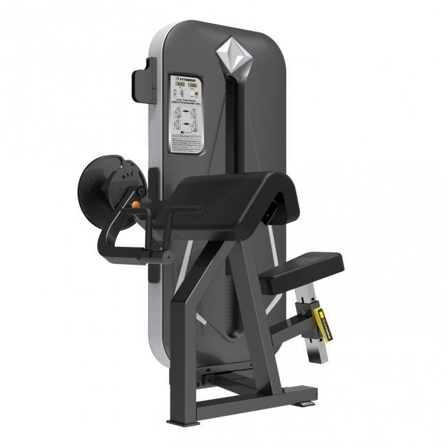 FitNord Diamond Double Biceps Curl / Triceps Extension med viktmagasin