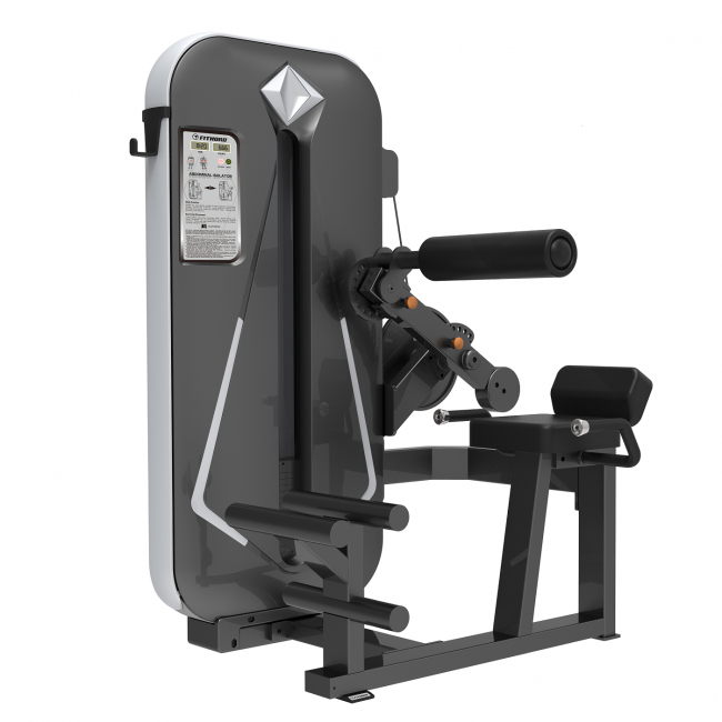 FitNord Diamond Double Ab Crunch / Back Extension med viktmagasin