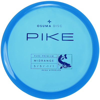 Osuma Frisbee Golf disc Pure-Premium Pike, midrange