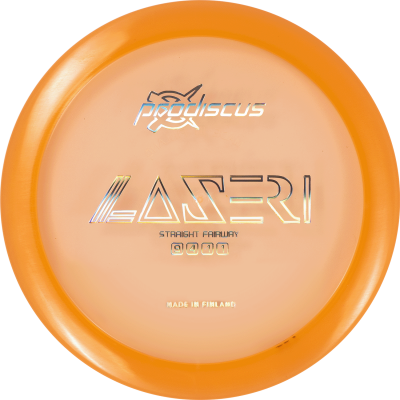 Prodiscus Premium LASERi Frisbee Golf Disc, Orange