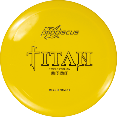 Prodiscus Ultrium TITAN Frisbee Golf Disc, Gul