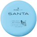 Osuma Frisbee Golf Disc Bare-Basic Santa, putter
