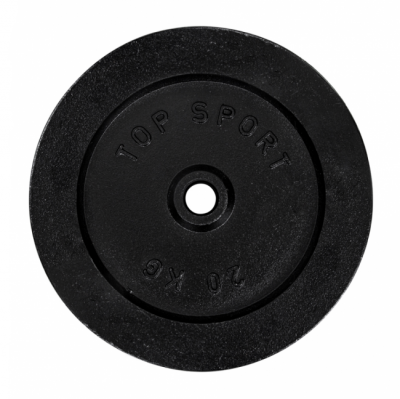 Top Sport Castyr Viktskiva 30 mm i gjutjärn 20 kg