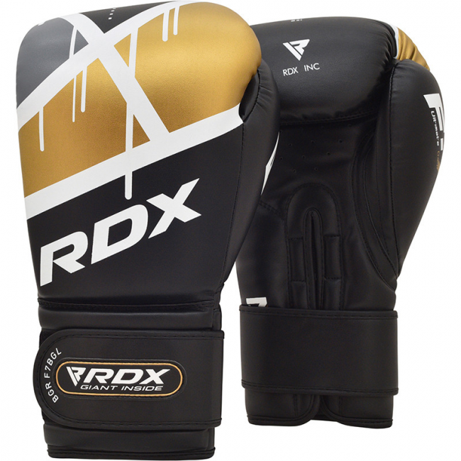 RDX F7 boxningshandskar Svart-Guld