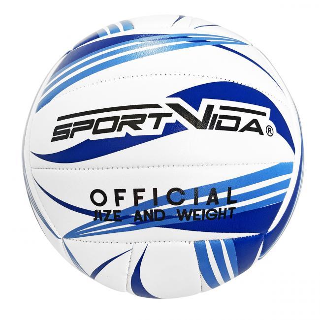 SportVida Volleyboll för fritidsbruk, Storlek 5, Blå/Vit