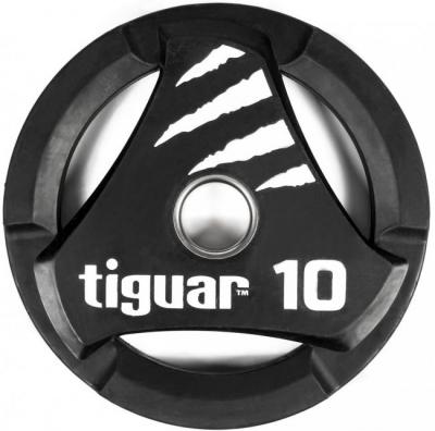 Tiguar PU viktskiva med handtag 10 kg