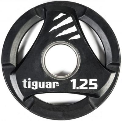 Tiguar PU viktskiva med handtag 1,25 kg