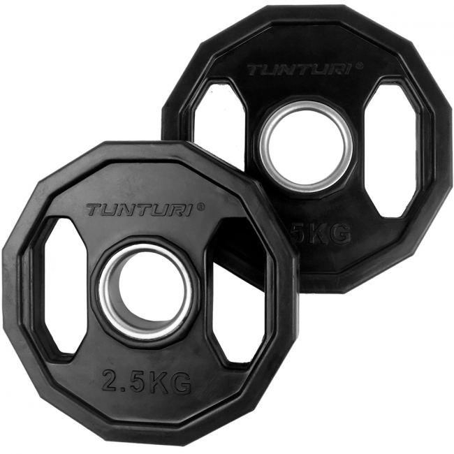 Tunturi Olympic Rubber Plate Viktskivor 2 x 25 kg (PAR)