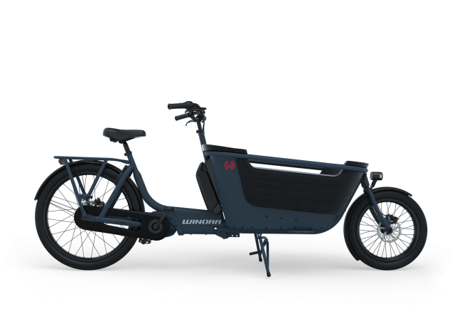 Winora F.U.B. 2W 500 Wh 5-G Nexus Elcykel med låda