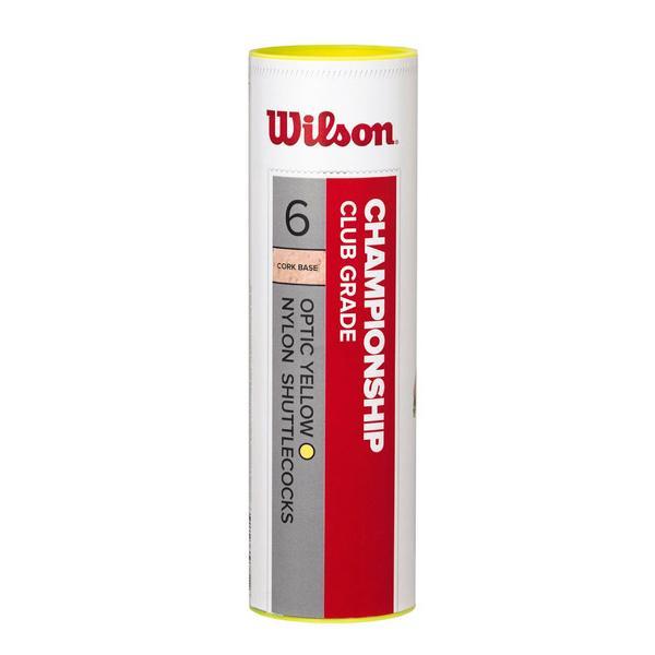 Wilson Championship Medium Speed ​​​​Badminton, 6 st