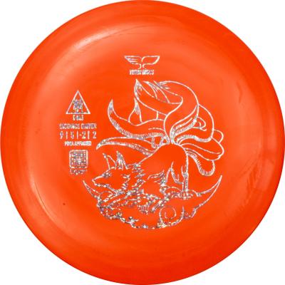 Yikun Tiger Line Hu Frisbee golf disc, röd